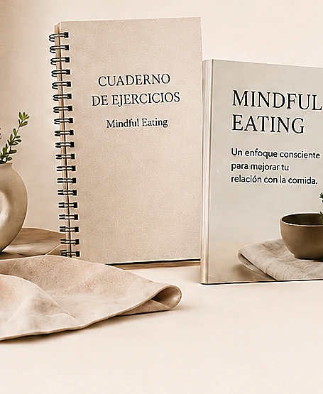 Ebook y cuaderno de ejercicios de Mindful Eating